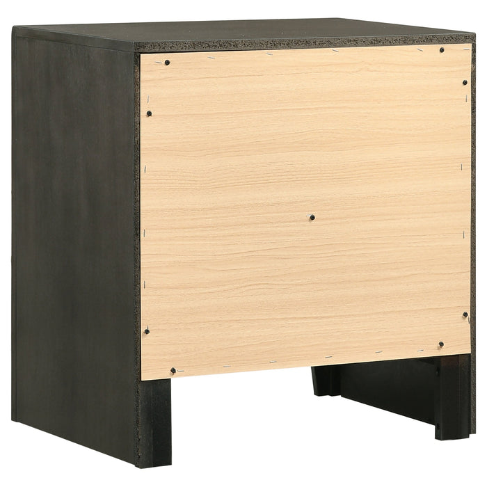 Coaster Serenity 2-drawer Nightstand Mod Grey Default Title