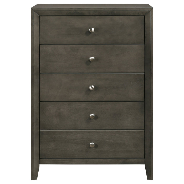 Coaster Serenity 5-drawer Chest Mod Grey Default Title