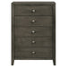 Coaster Serenity 5-drawer Chest Mod Grey Default Title