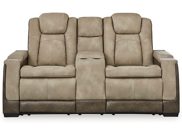 Next-Gen DuraPella Power Reclining Loveseat with Console