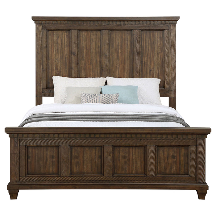 Bennington Rectangular Bed Acacia Brown