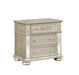 Coaster Heidi 3-drawer Nightstand Metallic Platinum Default Title