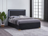 Coaster Marceline Bed with LED Headboard Black Twin