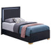 Coaster Marceline Bed with LED Headboard Black Twin