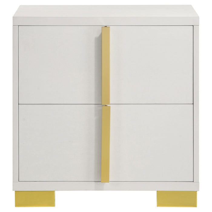 Coaster Marceline 2-drawer Nightstand White Default Title