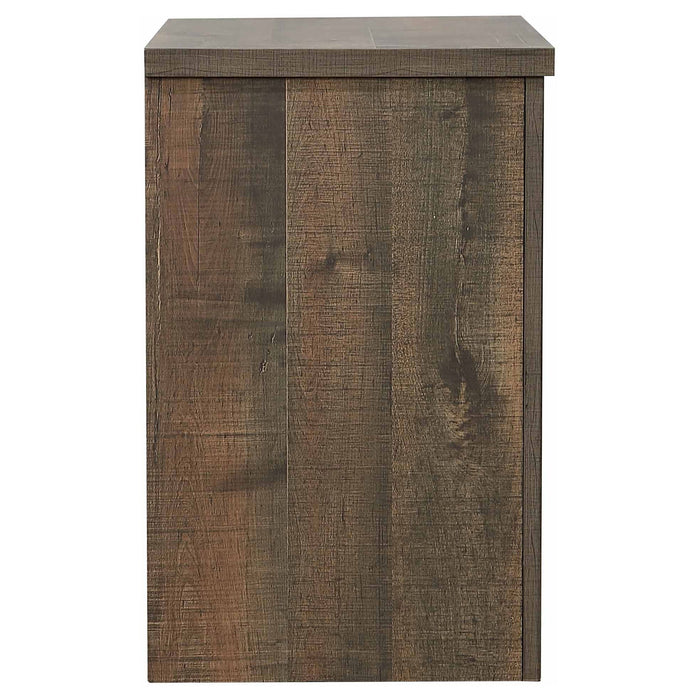 Coaster Frederick 2-drawer Nightstand Weathered Oak Default Title