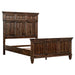 Coaster Avenue Panel Bed Weathered Burnished Brown Queen