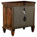 Coaster Avenue 3-drawer Nightstand Weathered Burnished Brown Default Title