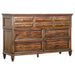 Coaster Avenue 8-drawer Dresser Weathered Burnished Brown Default Title