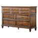 Coaster Avenue 8-drawer Dresser Weathered Burnished Brown Default Title