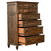 Coaster Avenue 8-drawer Chest Weathered Burnished Brown Default Title