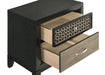 Coaster Valencia 2-drawer Nightstand Light Brown and Black Default Title