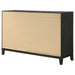 Coaster Valencia 6-drawer Dresser with Mirror Light Brown and Black No Mirror