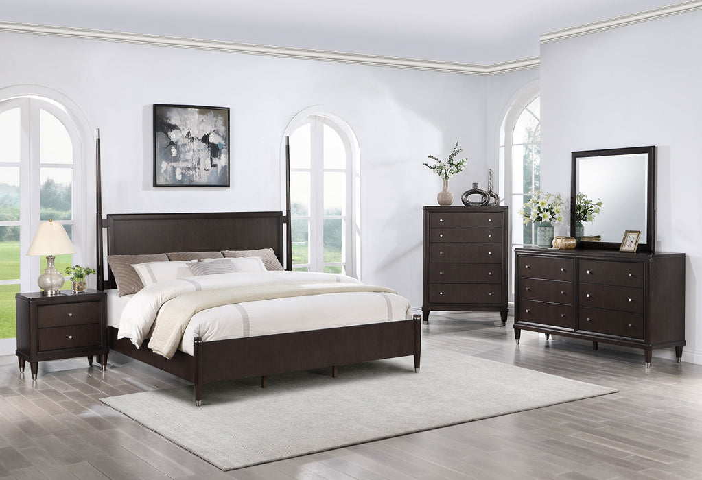 Coaster Emberlyn Poster Bed Brown King