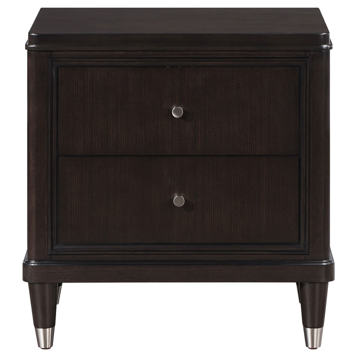 Coaster Emberlyn 2-drawer Nightstand Bedside Table Brown Default Title