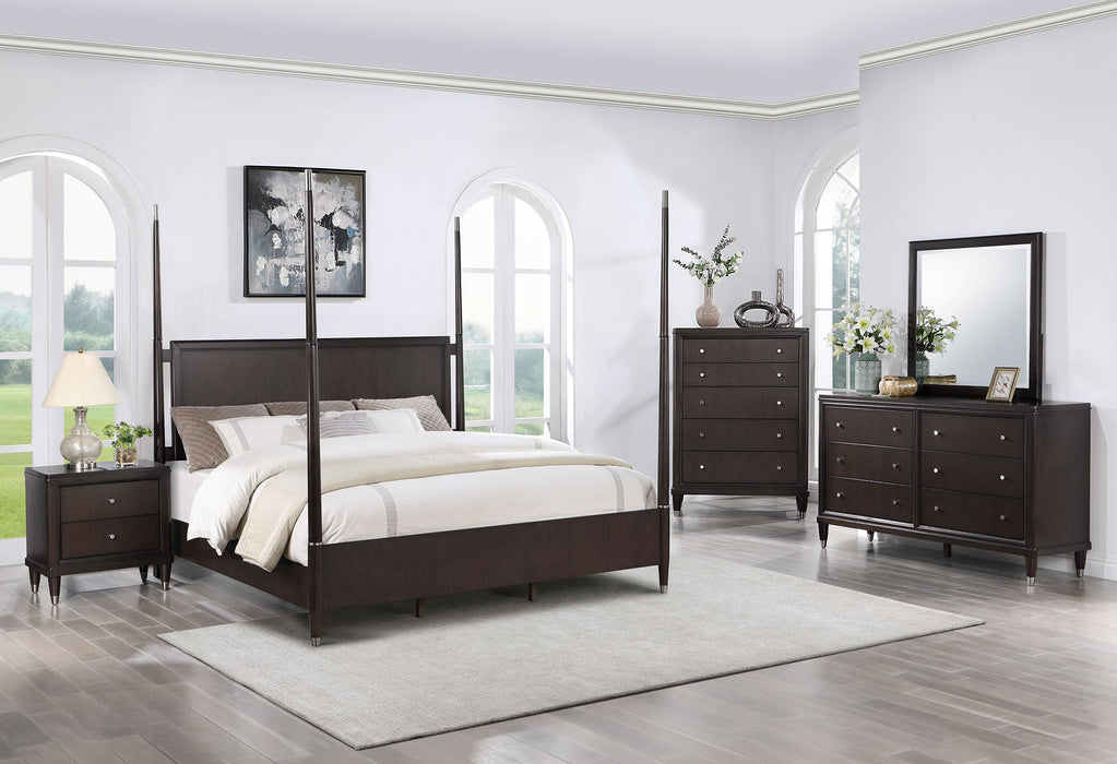 Coaster Emberlyn 6-drawer Bedroom Dresser with Mirror Brown No Mirror