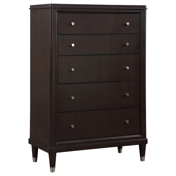 Coaster Emberlyn 5-drawer Bedroom Chest Brown Default Title