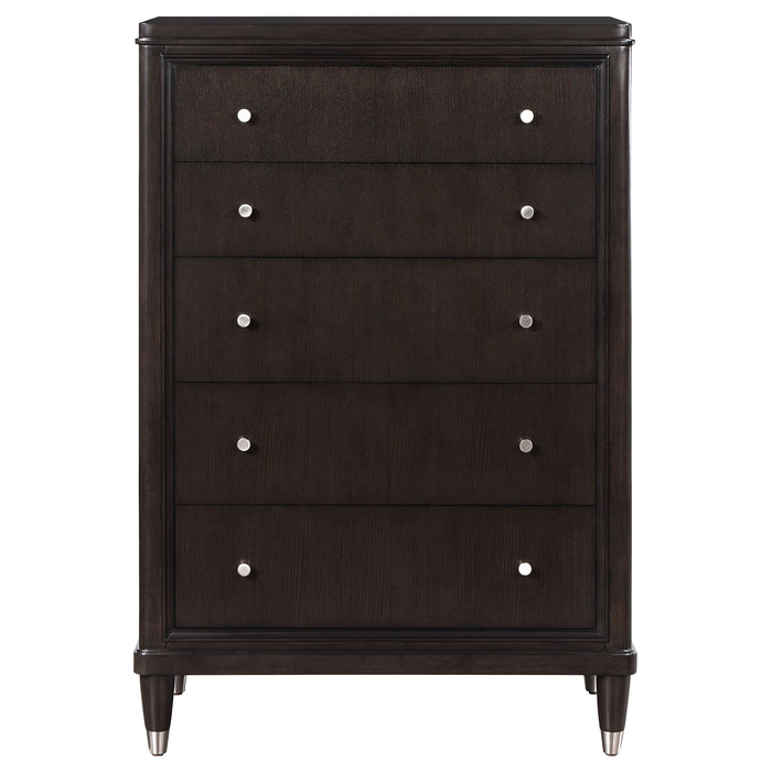 Coaster Emberlyn 5-drawer Bedroom Chest Brown Default Title