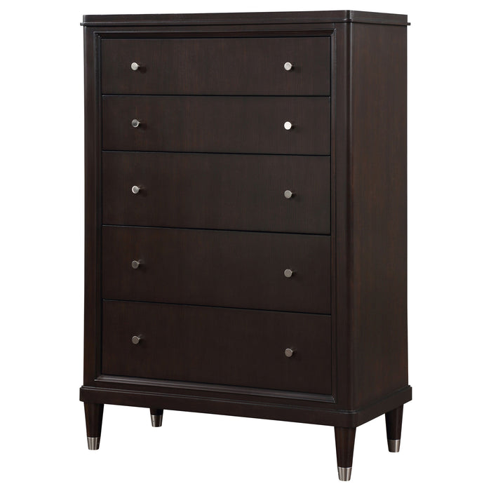 Coaster Emberlyn 5-drawer Bedroom Chest Brown Default Title