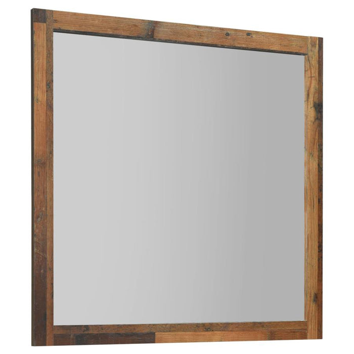 Sidney Dresser Mirror Rustic Pine