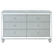 Coaster Gunnison 6-drawer Dresser Silver Metallic Default Title