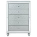 Coaster Gunnison 5-drawer Chest Silver Metallic Default Title