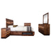 Coaster Winslow Storage Bedroom Set Smokey Walnut Queen Set of 5