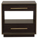 Coaster Durango 2-drawer Nightstand Smoked Peppercorn Default Title