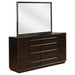 Coaster Durango 8-drawer Dresser with Mirror Smoked Peppercorn With Miror