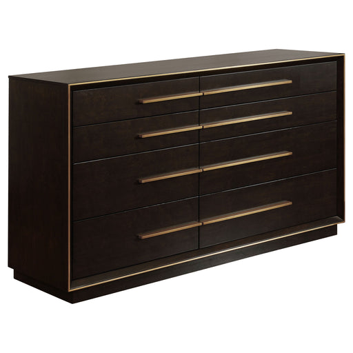 Coaster Durango 8-drawer Dresser with Mirror Smoked Peppercorn No Mirror