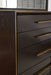 Coaster Durango 8-drawer Dresser with Mirror Smoked Peppercorn No Mirror