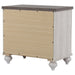 Coaster Stillwood 2-drawer Nightstand Vintage Linen Default Title