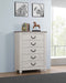 Coaster Stillwood 5-drawer Chest Vintage Linen Default Title