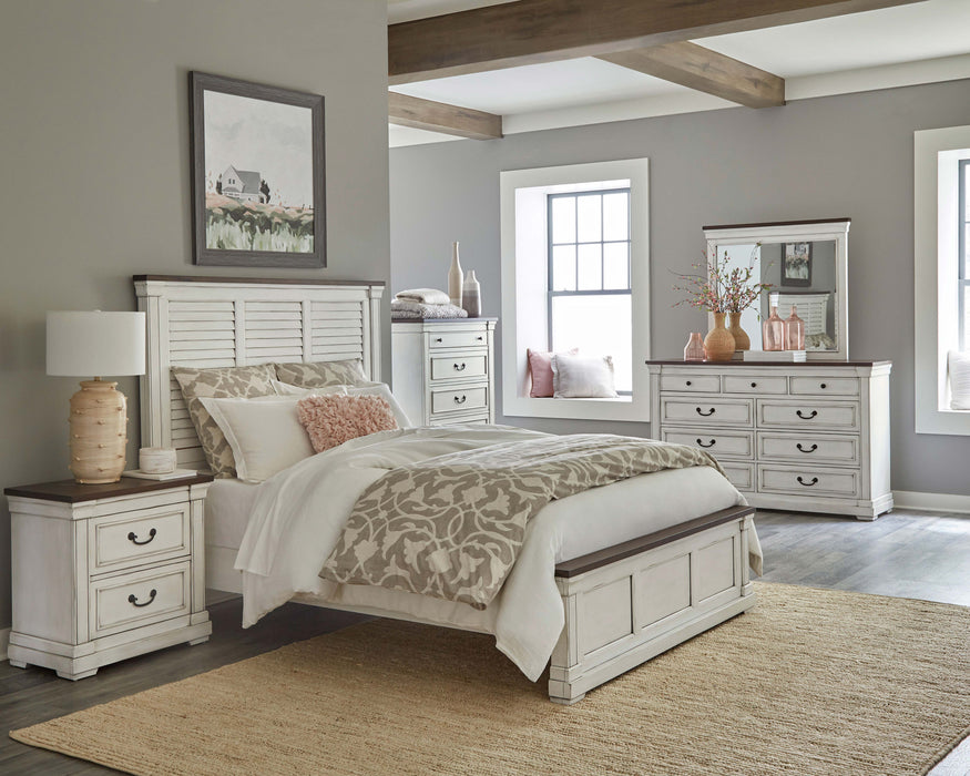 Coaster Hillcrest 9-drawer Dresser with Mirror Dark Rum and White No Mirror