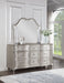 Coaster Evangeline 9-drawer Dresser with Mirror Silver Oak No Mirror