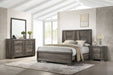 Coaster Janine Bedroom Set Grey Eastern King Set of 5