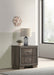 Coaster Janine 2-drawer Nightstand Grey Default Title