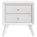 Coaster Janelle Bedroom Set White Cal King Set of 5