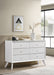 Coaster Janelle 6-drawer Dresser White Default Title