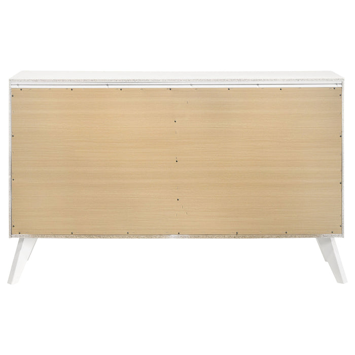 Coaster Janelle 6-drawer Dresser White Default Title