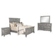 Coaster Avenue Panel Bedroom Set Grey Cal King Set of 4