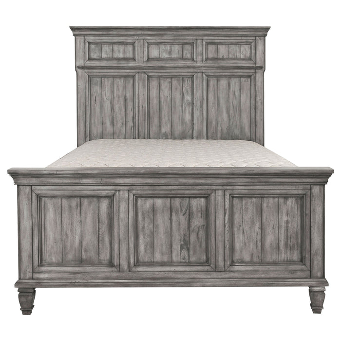 Coaster Avenue Panel Bed Grey Cal King