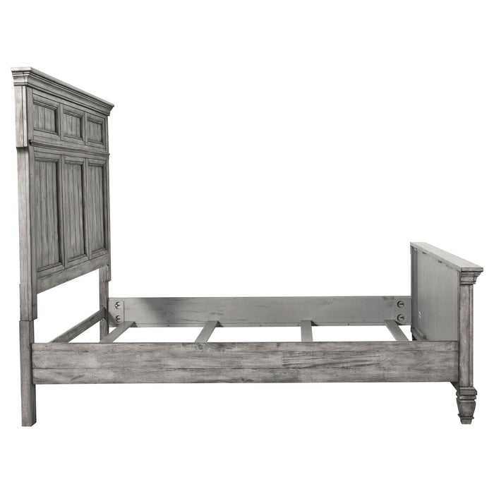 Coaster Avenue Panel Bed Grey Cal King