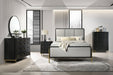 Coaster Arini Bedroom Set Black and Grey Eastern King Set of 5