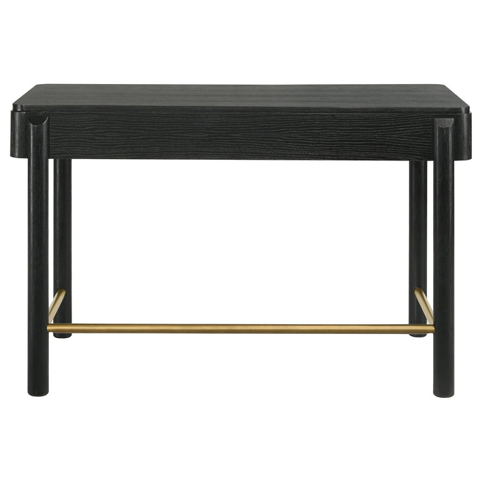 Coaster Arini 2-drawer Vanity Desk Makeup Table Black Default Title