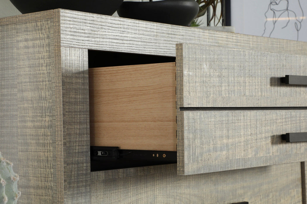 Channing 5-drawer Chest Rough Sawn Grey Oak