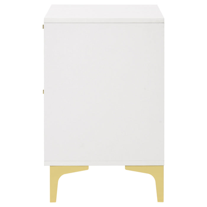 Coaster Kendall 2-drawer Nightstand White Default Title