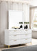 Coaster Kendall 6-drawer Dresser with Mirror White No Mirror