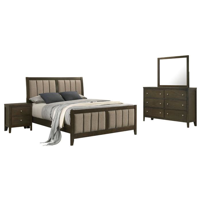 Wilkes   Bedroom Set Dark Cocoa