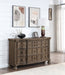 Coaster Emmett 9-drawer Dresser with Mirror Walnut No Mirror